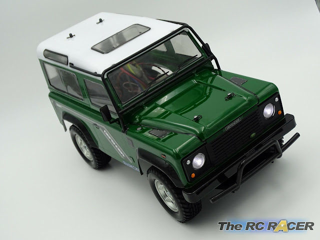 58657 Tamiya CC 01 Land Rover Defender 90 build tips and Review